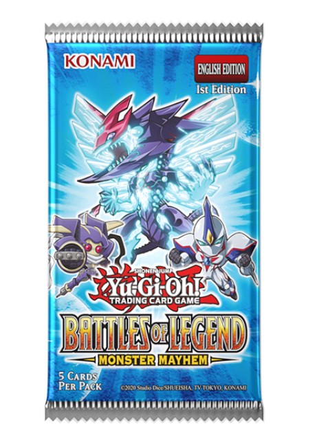 Yu-Gi-Oh! - Battles of Legend Monster Mayhem Booster Pack