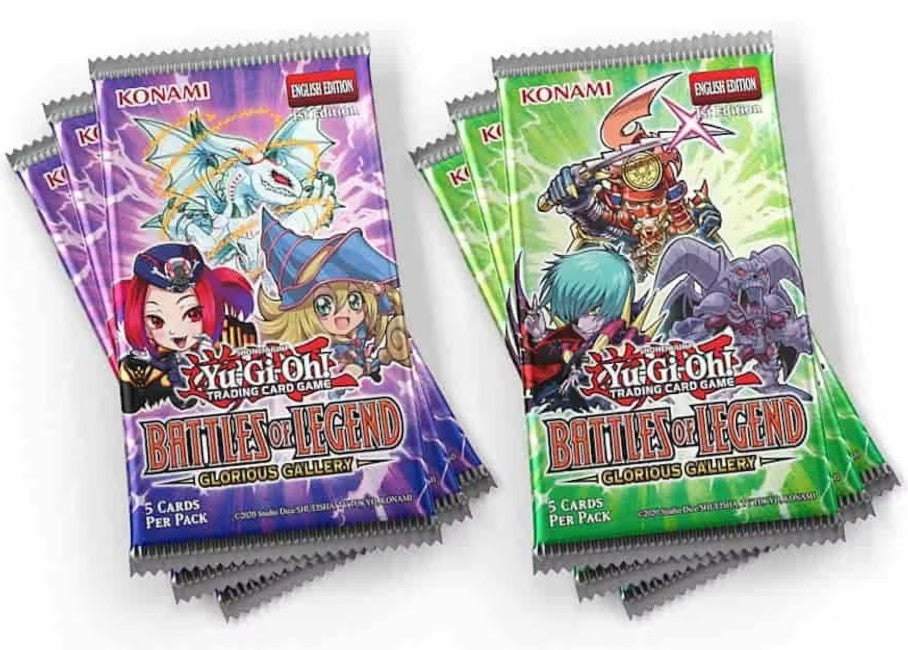 Yu-Gi-Oh! - Battles of Legend Glorious Gallery - Booster Pack