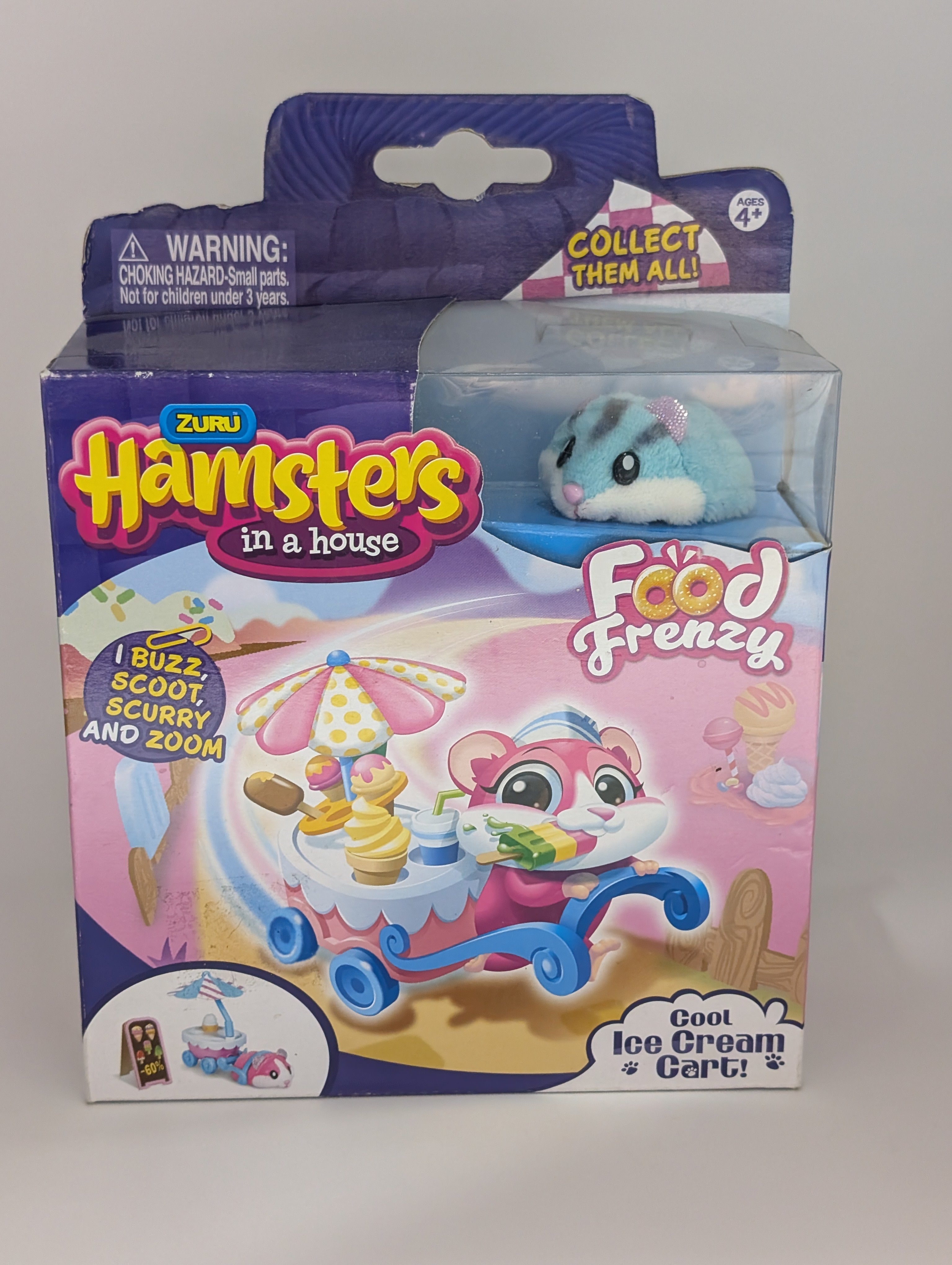 Hamster In A House - Food Frenzy - Scoops