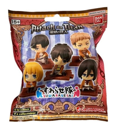 Attack on Titan Anime Bandai - Mystery Mini Figure - Blind Bags