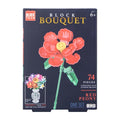 Block Tech Block Bouquet - Red Peony