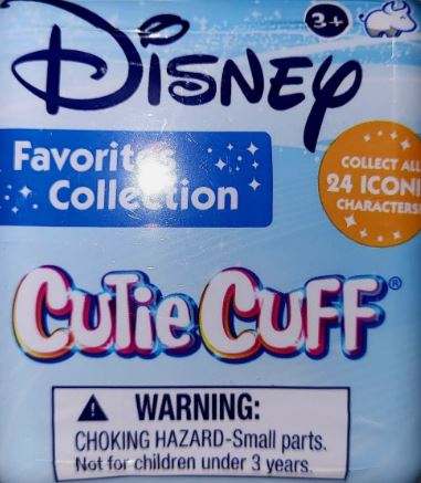 New Disney Favorites Collection Cutie Cuff Plush Slap Bracelet