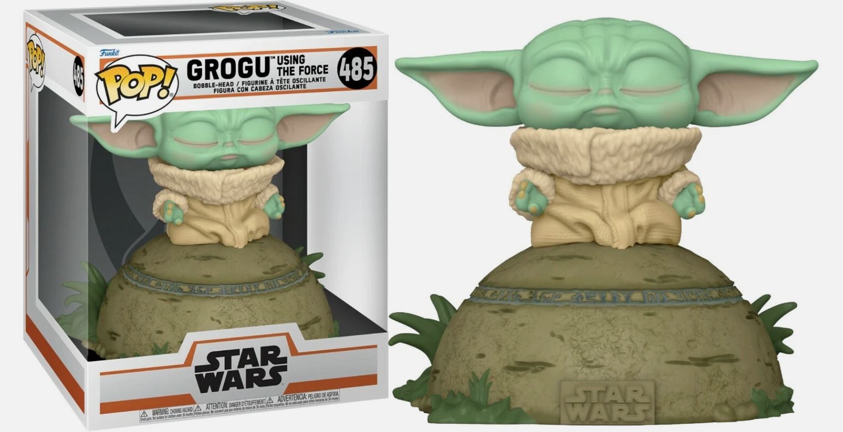 Funko - Star Wars - Grogu Using The Force #485