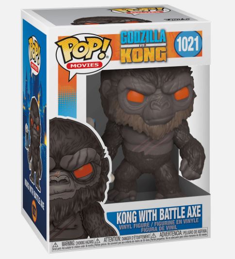 Funko - Godzilla VS. Kong - Kong With Battle Axe #1021