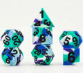 Sharp Edge Silicone Rubber Dice Set: Gay Men Pride