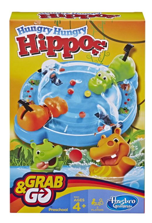 Hungry Hungry Hippos Grab & Go - Hasbro