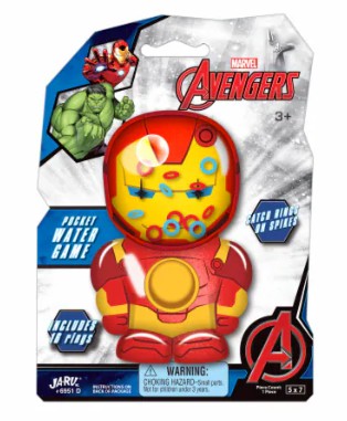 MARVEL IRON-MAN - Pocket Water Game