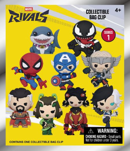 Marvel Rivals 3D Bag Clip Blind Bag