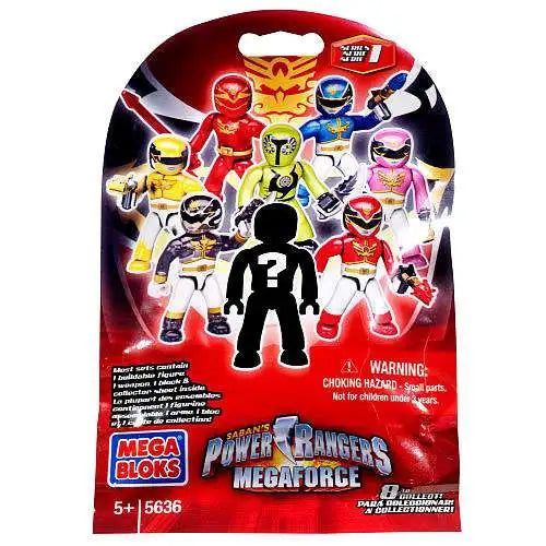 Mega Bloks Power Rangers Megaforce Series 1 Mystery Pack