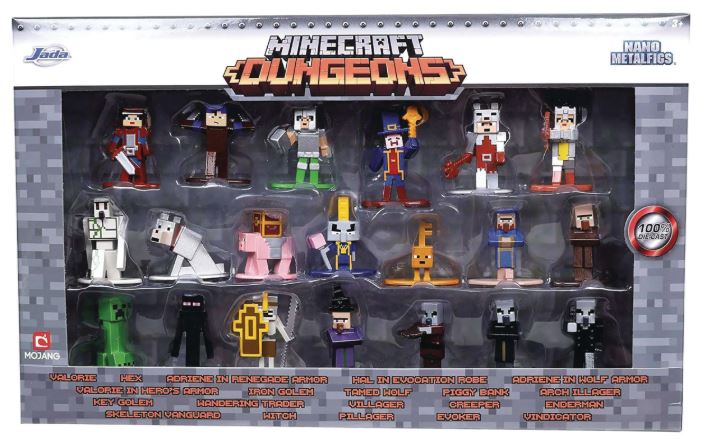Minecraft Dungeons - Nano Metalfigs - Mini Metals Set
