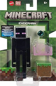 Mattel Minecraft Action Figures & Accessories Set, 3.25-inch Scale Collectible Toys with Pixelated Design