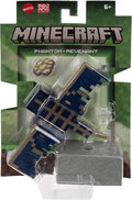 Mattel - Minecraft Core Action Figure & Accessories Set - 3.25-inch Scale Phantom Collectible Toy with Pixelated Design