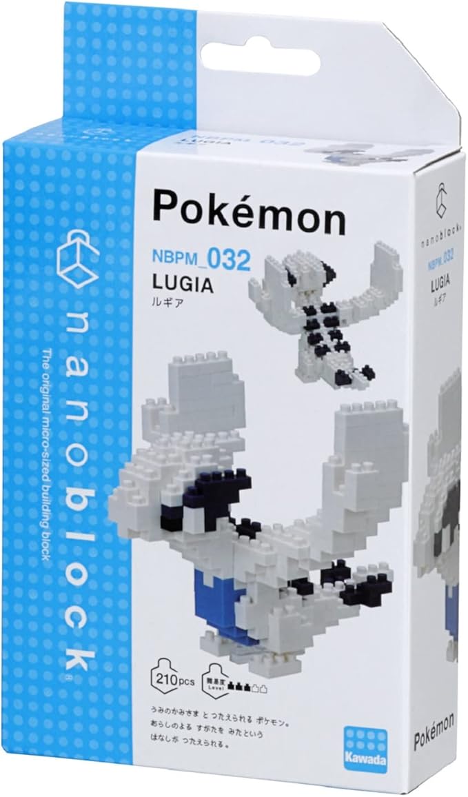 Nanoblock - Pokemon - Lugia, Pokemon Series Building Kit