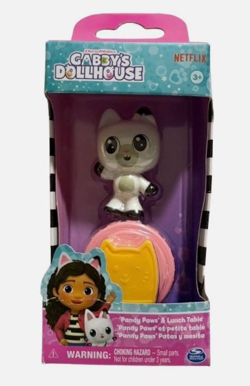 Gabby’s Dollhouse - Pandy Paws Figure & Lunch Table