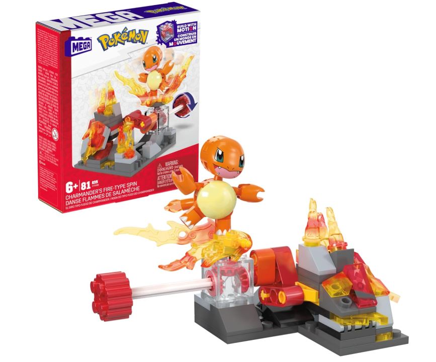 MEGA - Pokemon - Charmander's Fire Type Spin