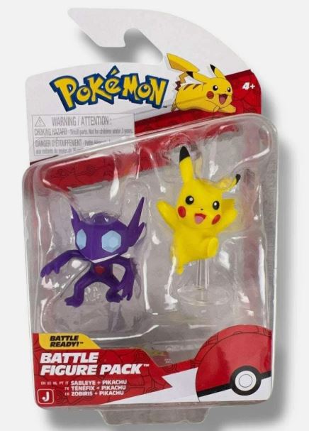 Pokemon Battle Figure Pack - Sableye & Pikachu - Jazwares
