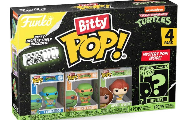 Funko - Bitty Pop - Teenage Mutant Ninja Turtles - 4 Pack