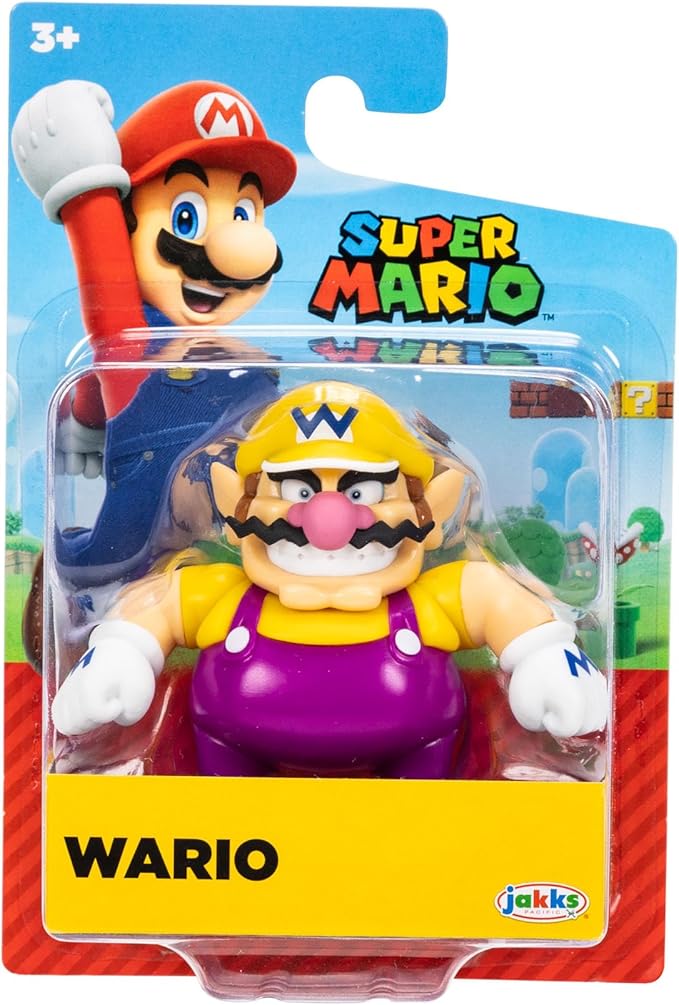 Super Mario - Wario - 2.5 Inch - Action Figure