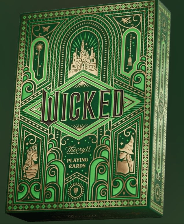 Theory11 Wicked Premium Playing Cards, Poker Size Standard Index