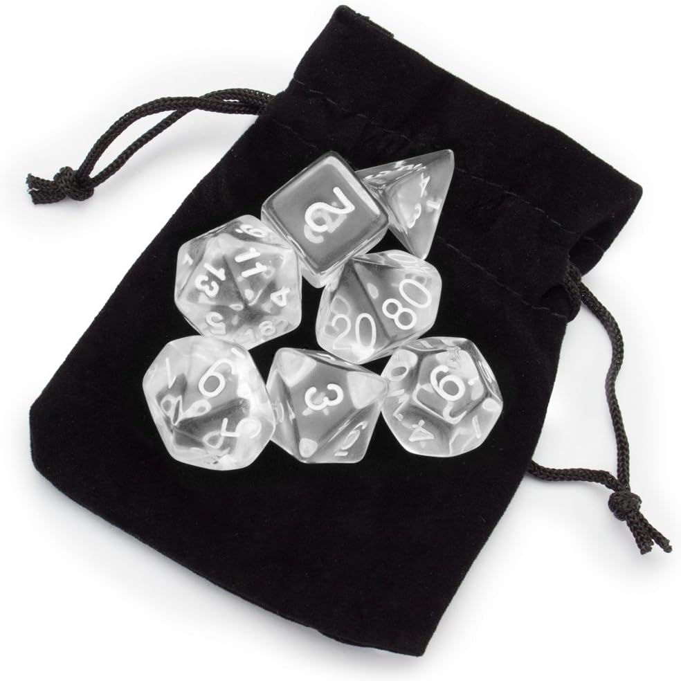 Wiz Dice - Astral Echoes 7 Dice Set With Pouch
